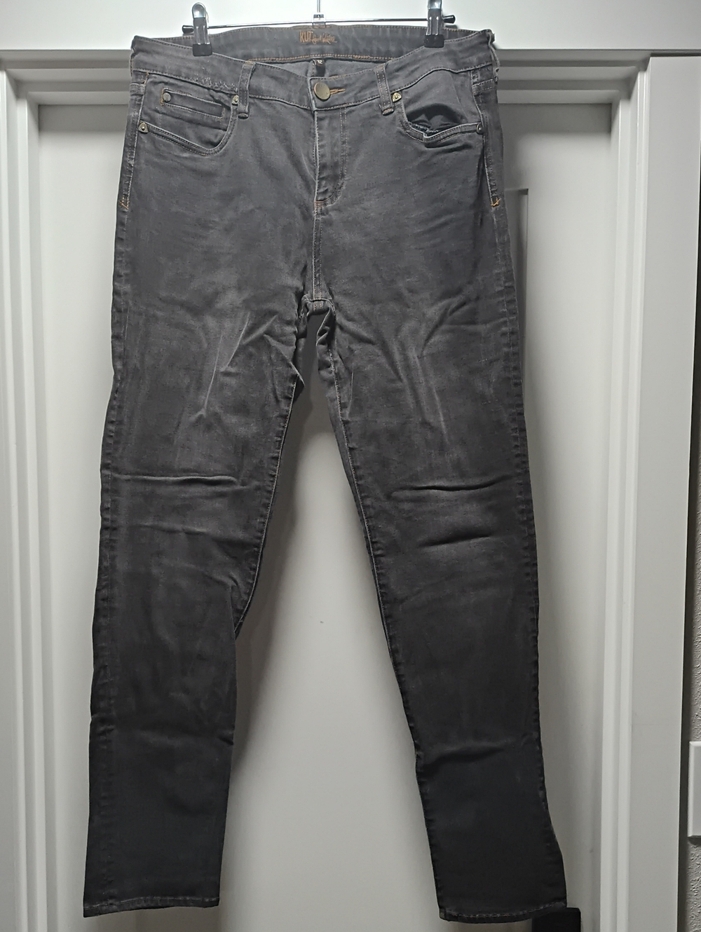Kut from the Kloth Women's Charcoal Skinny Jeans